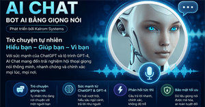 AI Chat: bot AI bằng giọng nói