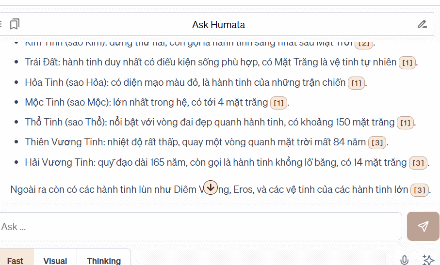 Phân tích video YouTube trên Humata