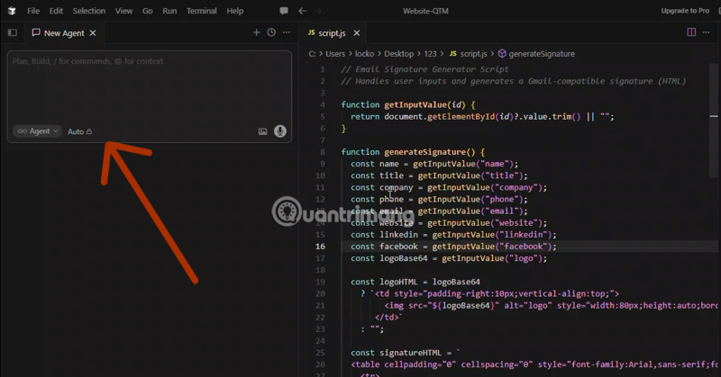 mẹo nhập context cursor