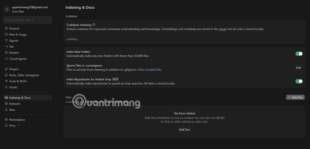 meo nhap context cursor 