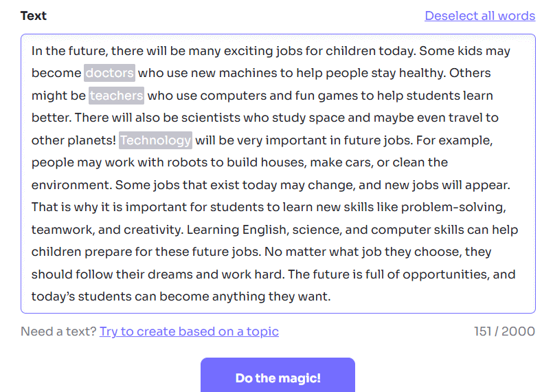 Ẩn từ trong đoạn văn trên Twee