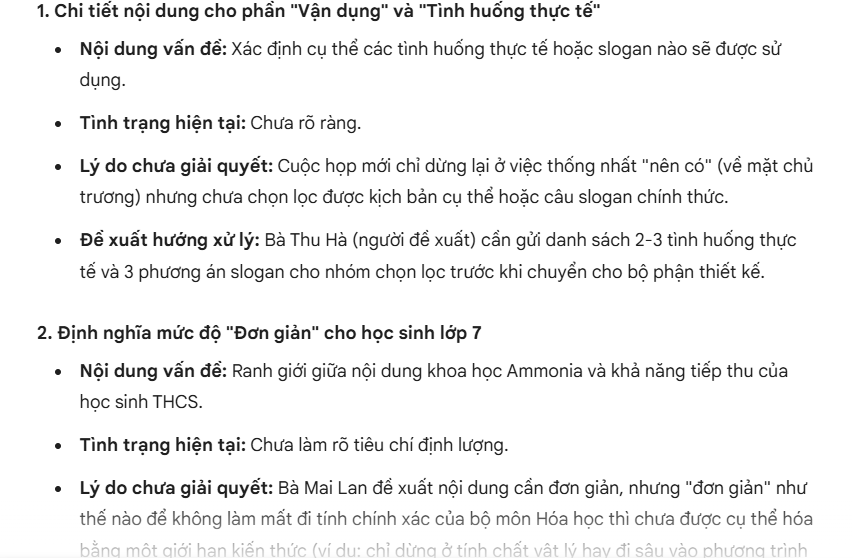 Prompt phát hiện vẫn đề chưa rõ