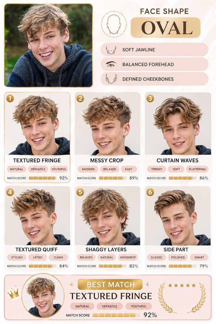 Mẫu tóc tạo bằng ChatGPT