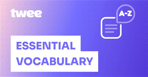 Cách tạo danh sách từ vựng cho chủ đề bằng Twee