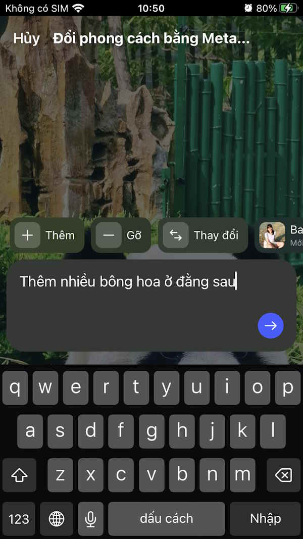 Chi tiết cần thêm vào ảnh 