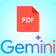 Hướng dẫn tạo file PDF bài tập trên Gemini không lỗi font