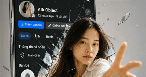 Cách tạo ảnh "xuyên thủng" trang cá nhân Facebook