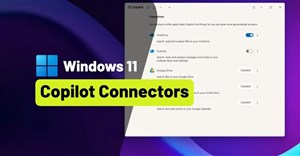 Hướng dẫn kết nối Copilot với Gmail, OneDrive trên Windows 11