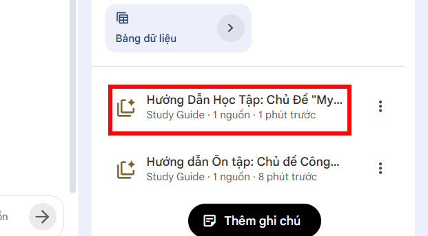 Bài Reading trên NotebookLM