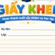 Hướng dẫn tạo giấy khen thưởng học sinh cuối năm
