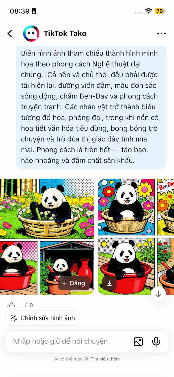 Ảnh ghép trên Tako