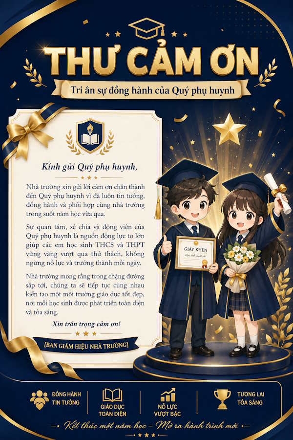 Phong cách graduation cuối năm