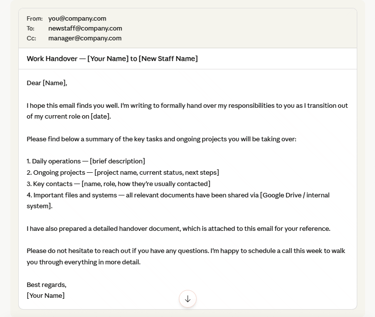 Luyện viết email