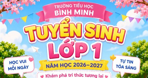 Hướng dẫn tạo ảnh tuyển sinh đầu năm học