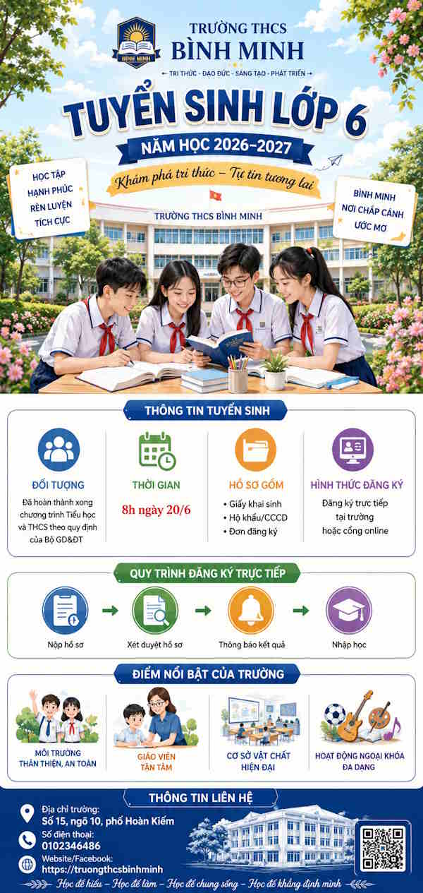 Ảnh tuyển sinh THCS