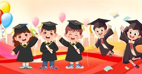 Cách tạo ảnh tốt nghiệp mầm non cho các bé