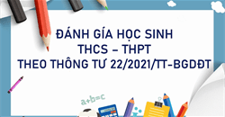 Hướng dẫn viết nhận xét học sinh theo TT 22, 27 
