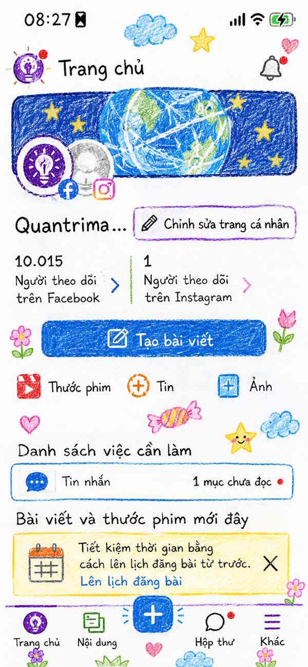 Fanpage Facebook 