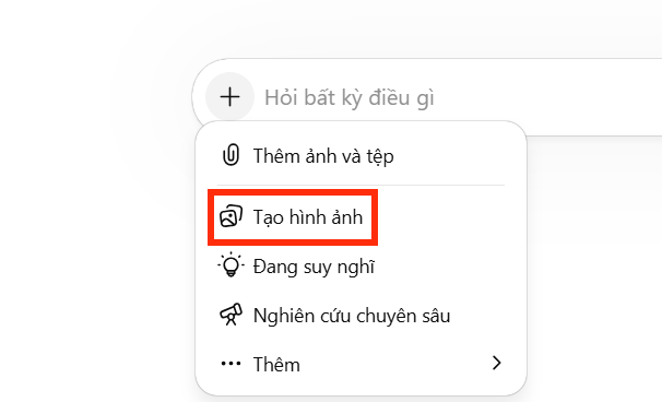Tạo ảnh trên ChatGPT
