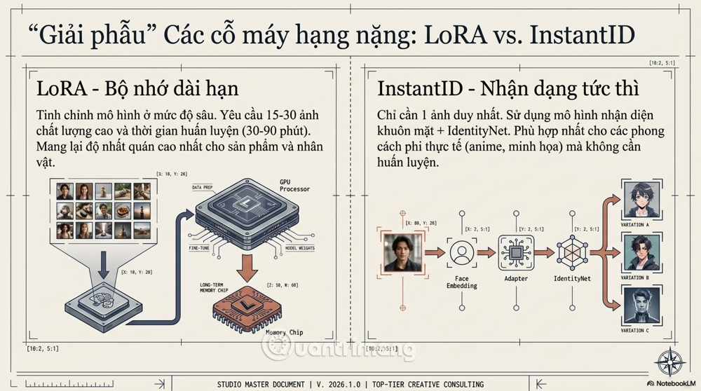 hướng dẫn tạo tác phẩm xuyên suốt AI