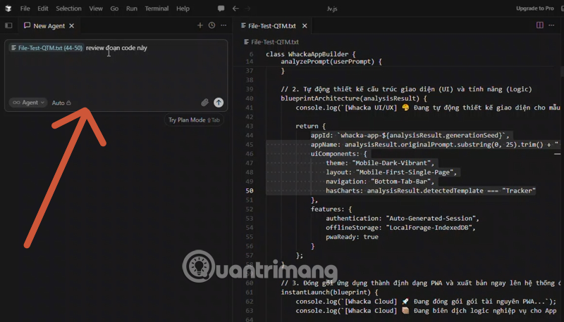 hướng dẫn review code cursor