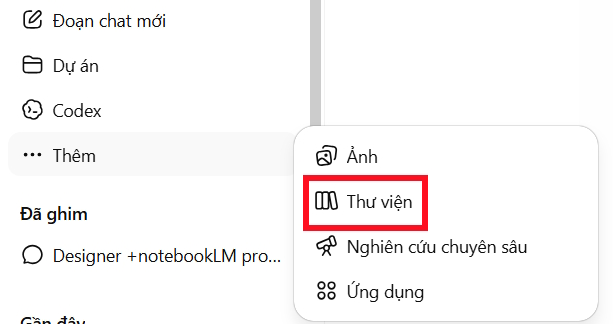 Thư viện ChatGPT