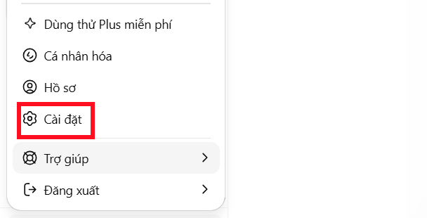 Cài đặt ChatGPT
