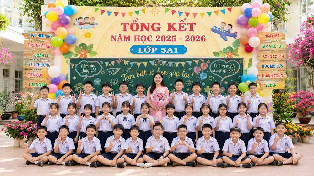 Ảnh tốt nghiệp cấp THCS