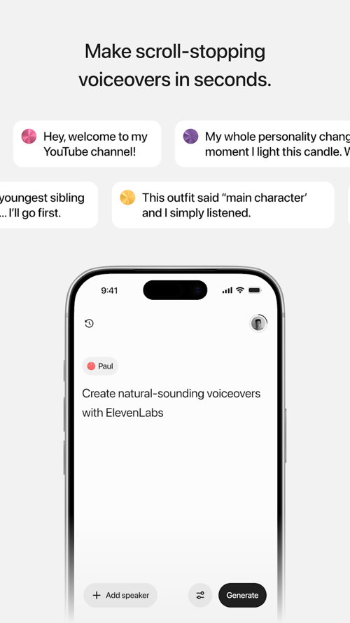 ElevenLabs: AI Voice Generator
