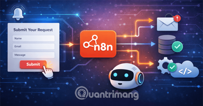 Cách sử dụng Form Trigger để chạy Workflow trong n8n