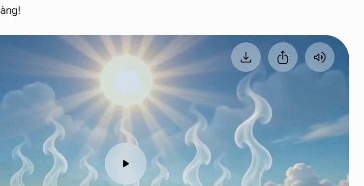 Video tóm tắt kiến thức trên Gemini
