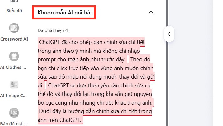 Khuôn mẫu AI AI Detector Canva AI