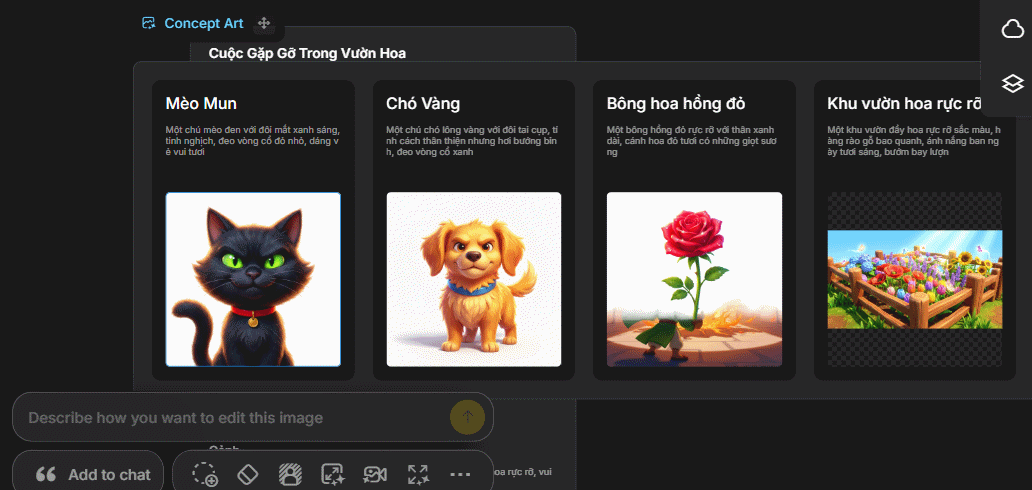 Nhân vật cho video trên Anijam