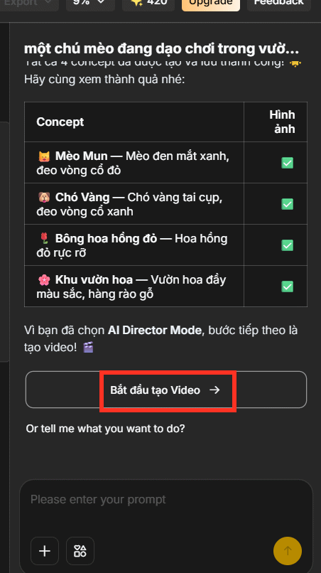 Tạo video trên Anijam