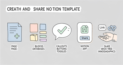 Cách tạo và chia sẻ Template trên Notion