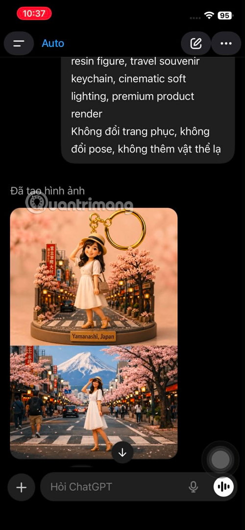 prompt tạo ảnh móc chìa khóa