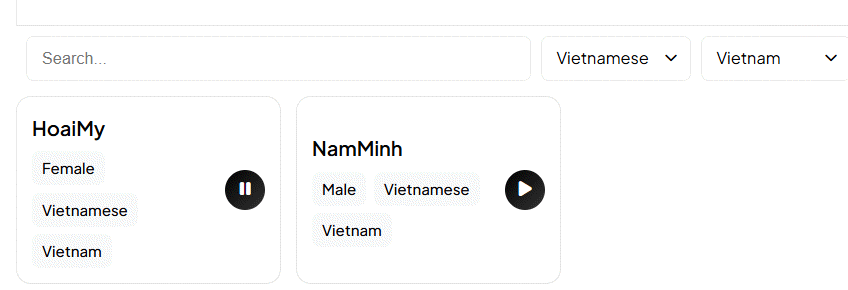 Dùng ngôn ngữ tạo giọng nói AI trên Speechma