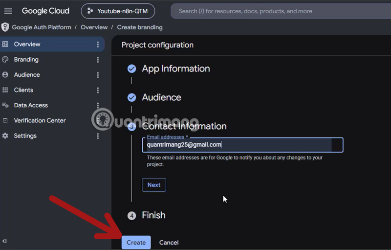 cách lấy client id google cloud cho n8n