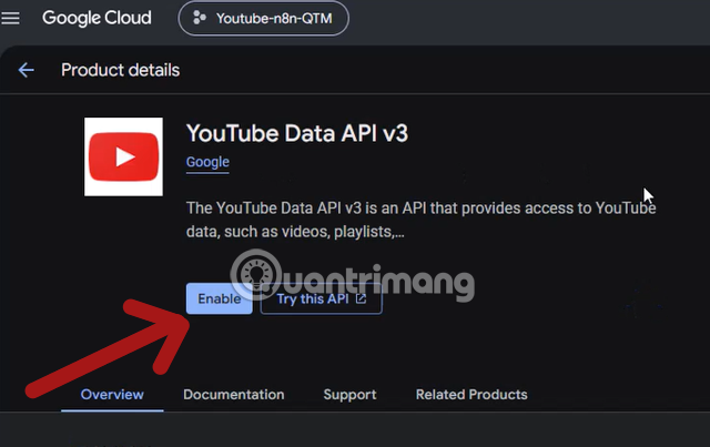 cách liên kết n8n với youtube