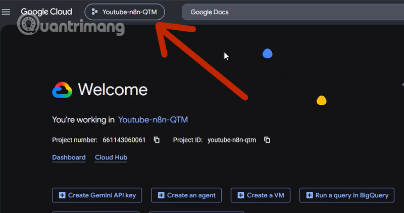 kết nối google docs n8n