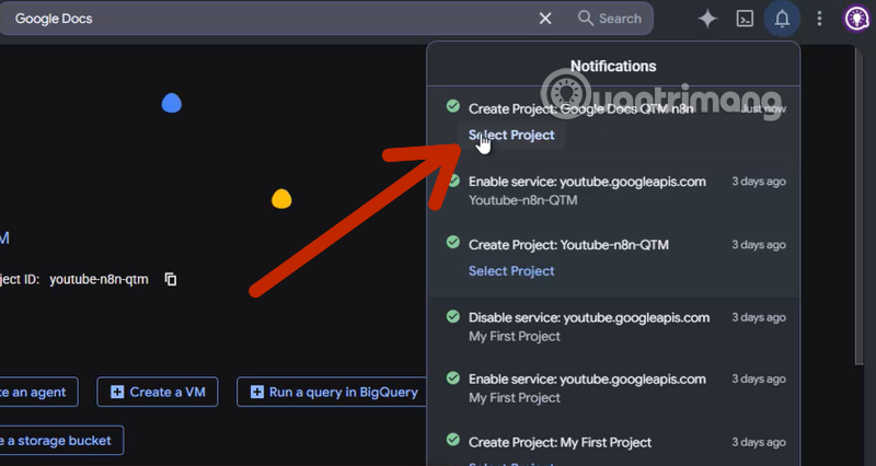 google docs api n8n