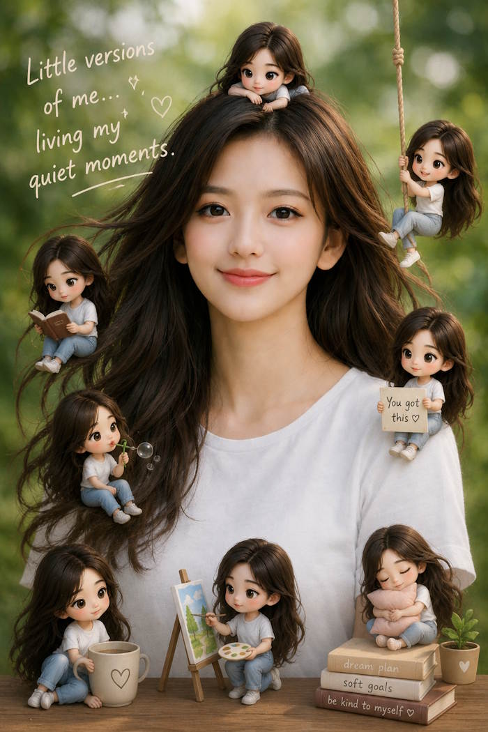 Tạo ảnh chibi 3D chân dung