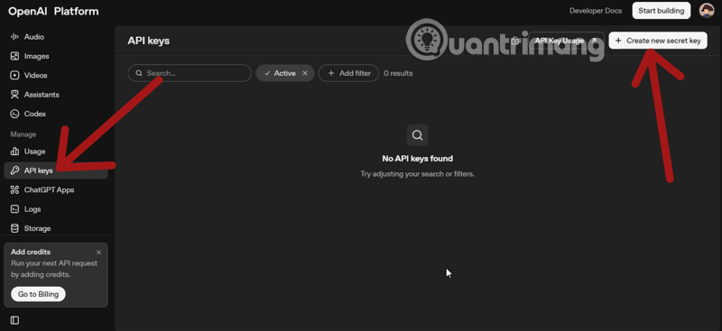 api key chat gpt
