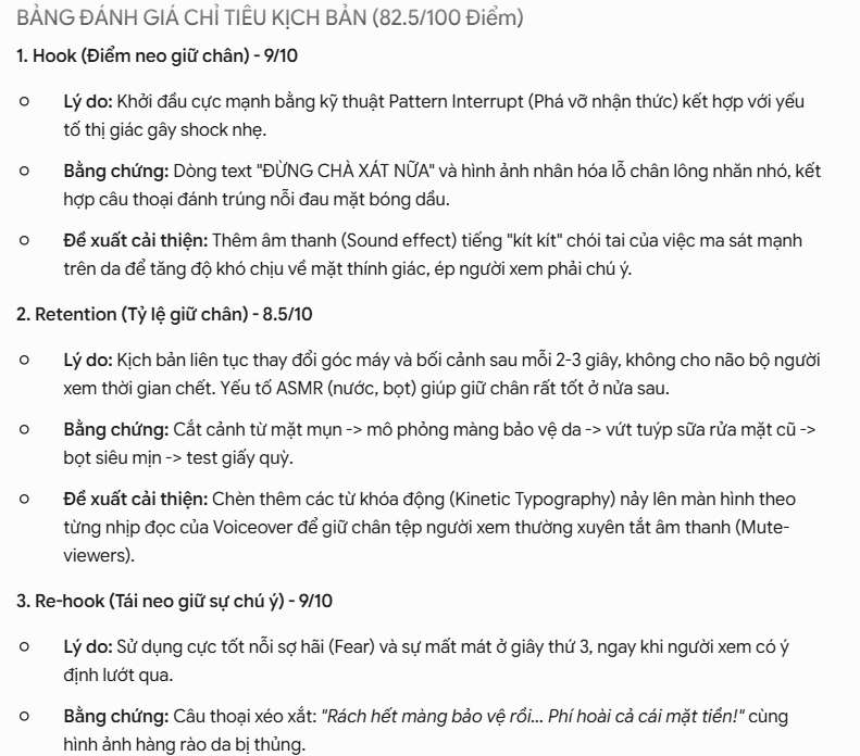 Chấm điểm tiềm năng viral