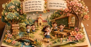 Hướng dẫn tạo ảnh minh họa thơ, truyện kiểu sách lật