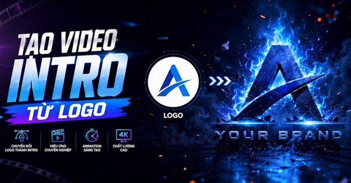 Hướng dẫn tạo video intro từ ảnh logo