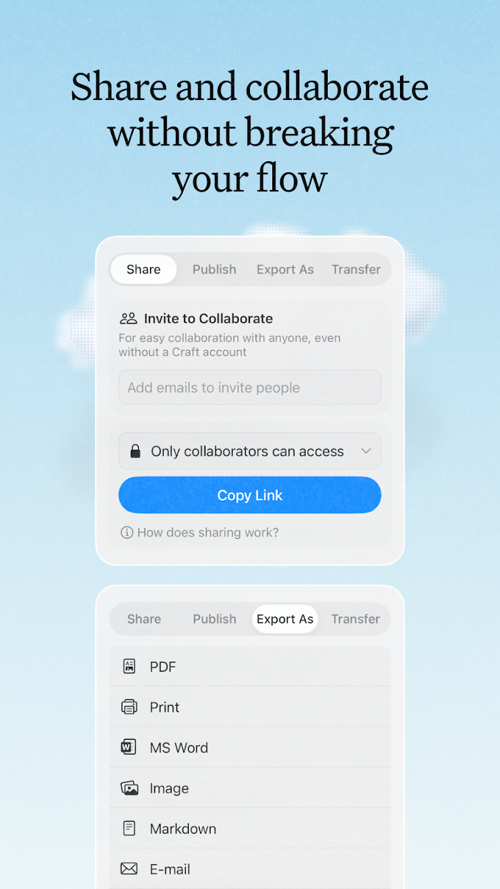 app craft AI note
