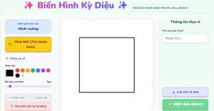 Hướng dẫn tạo web mini vẽ sáng tạo biến hình trên Gemini