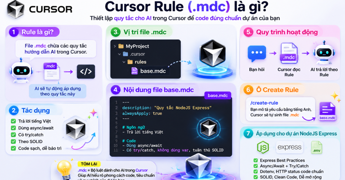 Cách dùng Cursor Rules File (.mdc) - QuanTriMang.com