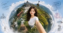 Cách tạo ảnh du lịch selfie hành tinh thu nhỏ